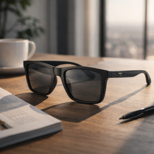 Modern Square Sunglasses for Men & Women – Lightweight UV Protection