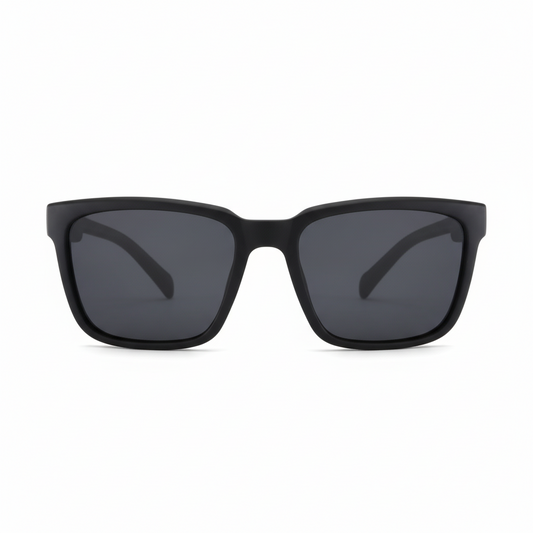 Classic Square Frame Sunglasses – Minimal Design with UV400 Lenses