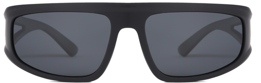 The Essential Frame | Linear Slim Rectangular Sunglasses - UV400 – The YUMI Edit
